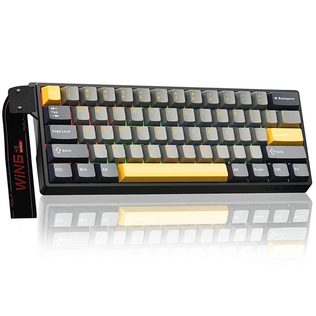 (Sẵn giao) Bàn Phím Cơ Gaming Aula WIN60 HE - WIN68 HE- Rapid Trigger - Switch Nam Châm 1k - 8k Poll