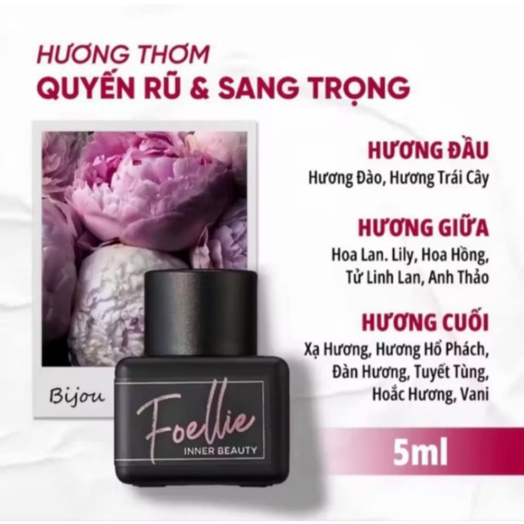 [CHÍNH HÃNG] Nước hoa vùng kín Foellie thơm lâu (CHE TÊN)
