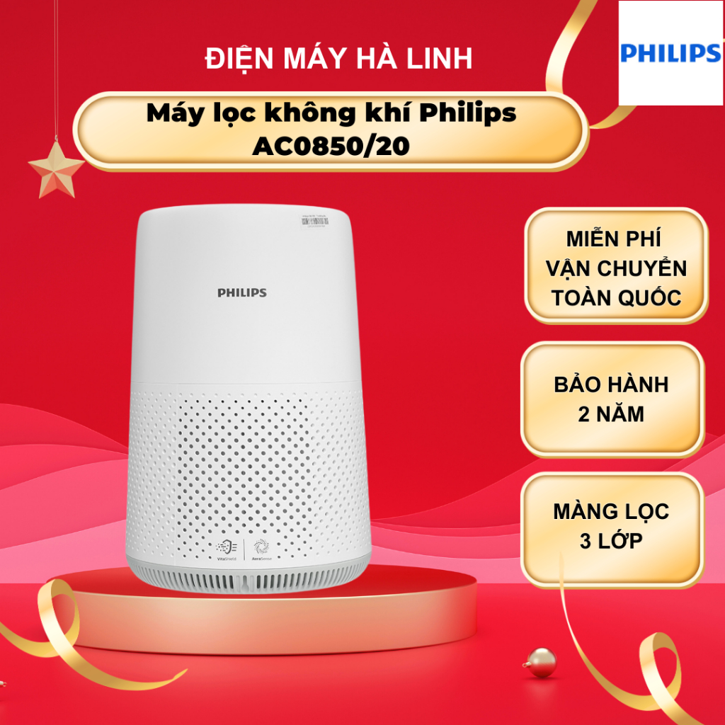 Máy lọc không khí Philips AC0850/20, AC0650/10