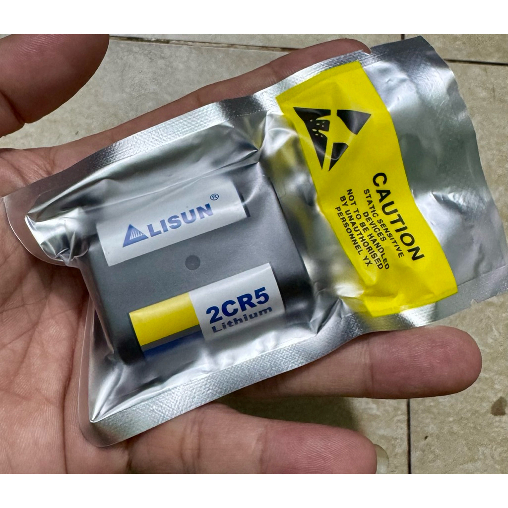Pin 2CR5 dùng cho máy ảnh film - dùng 1 lần không sạc