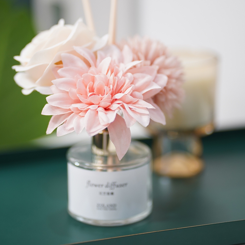 ZOLAND Tinh Dầu Khuếch Tán Kèm Hoa Giấy - Phụ Kiện Decor & Quà Tặng Tinh Tế