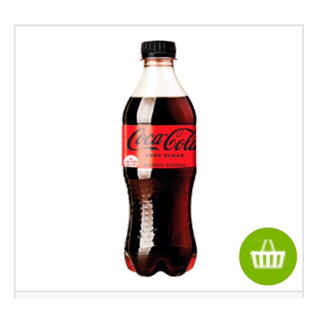 (HOẢ TỐC) COCA KHÔNG ĐƯỜNG ZERO SUGAR