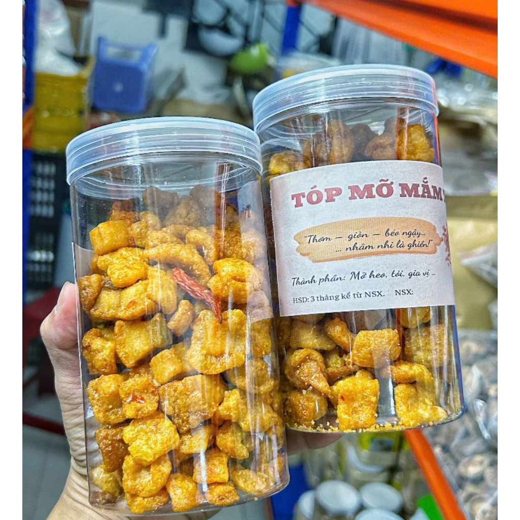 (Hũ 250gr) TOP MỠ MẮM HÀNH -- TOP MỠ CHÁY TỎI