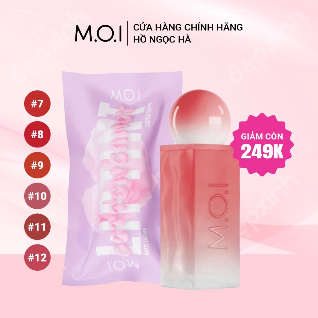 Son kem lì M.O.I Cotton Candy