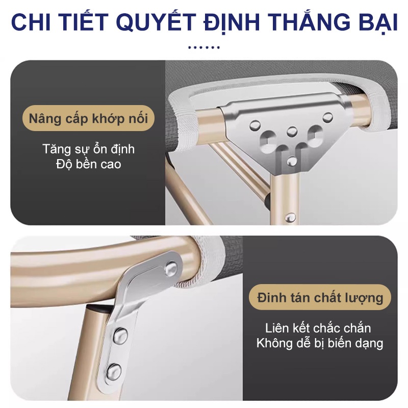 XUXU Giường Gấp gọn Đa Chức Năng  Tựa Lưng Gập  Khung Thép Bền Dễ Di Chuyển | BigBuy360 - bigbuy360.vn