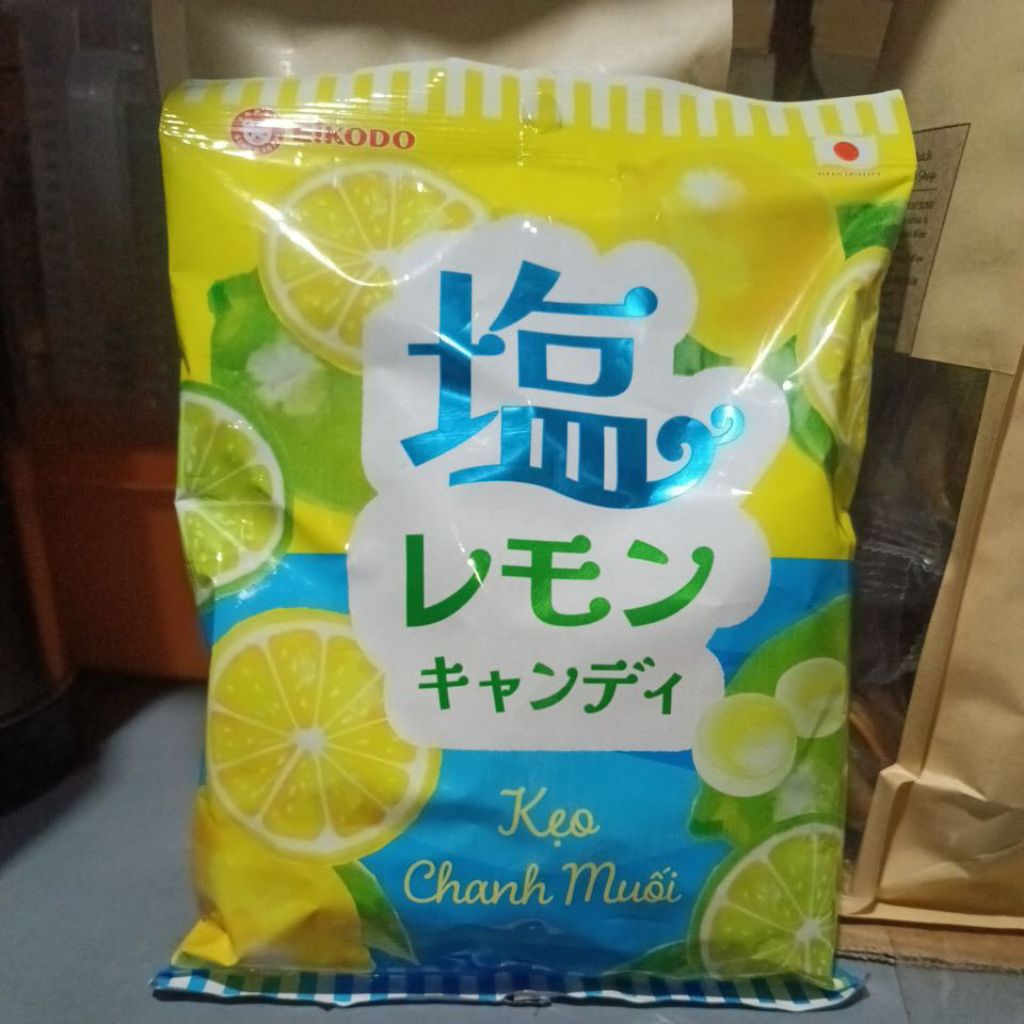 Kẹo chanh muối Eikodo hàng chuẩn vị thơm ngon (bao bì mới)