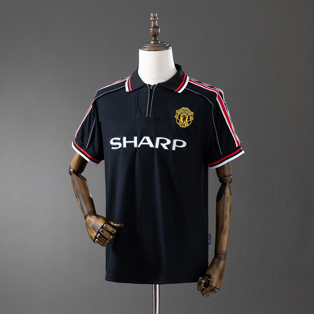 Áo Bóng Đá - Retro MU - Năm 1998/1999 - Sân Khách Tay Ngắn + Tay Dài