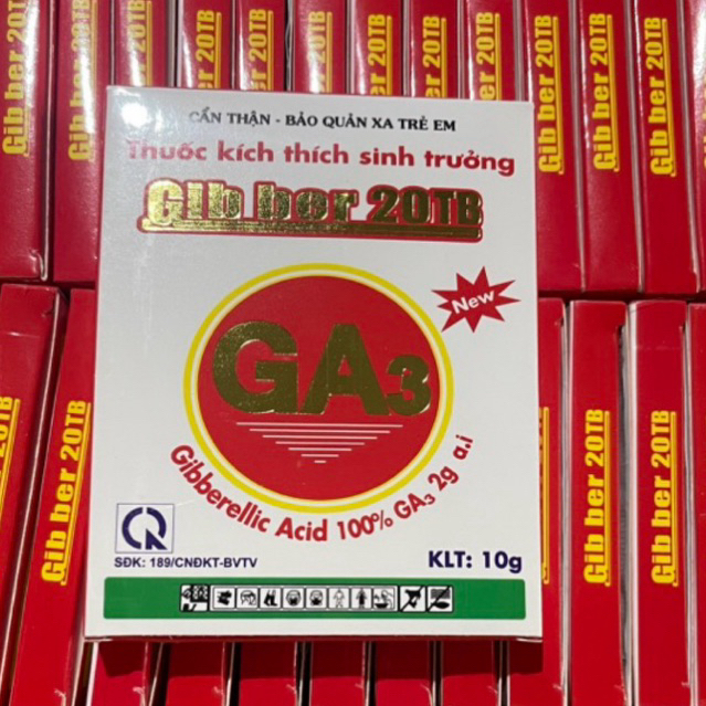 GA3  Kích Thích Sinh Trưởng Gibber 20TB ( Viên 10g)