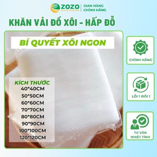 Khăn vải đồ xôi ngon, hấp đỗ, hấp bánh, khăn vải chống dính tiện lợi, đa năng ZoZo