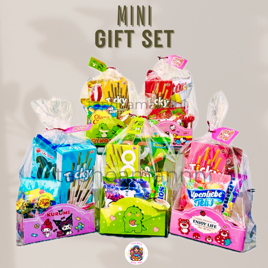 Set Bánh Kẹo Ăn Vặt Mini Đáng Yêu