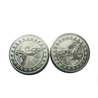 Thẻ xu máy game 24mm, 100 thẻ xu- hình đại bàng