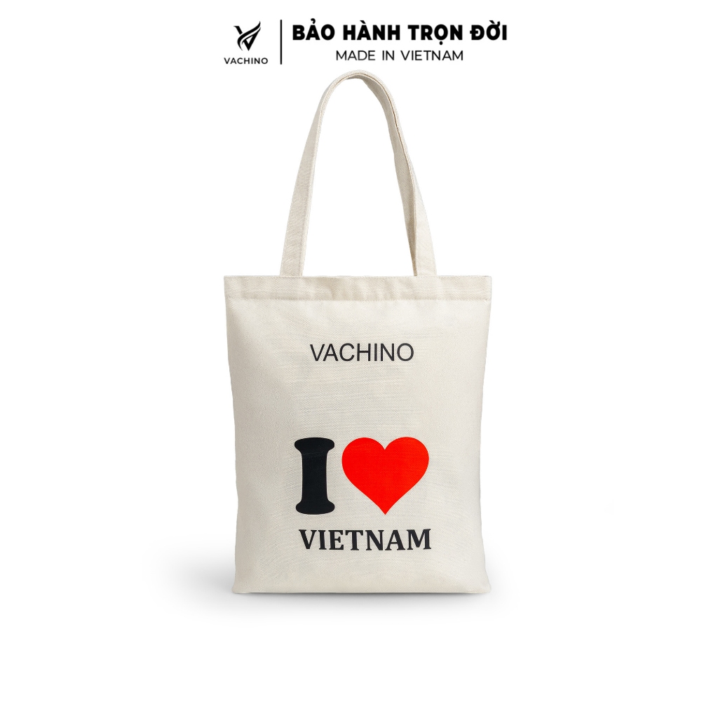 Túi TOTE vải canvas thời trang nữ VACHINO- TX069