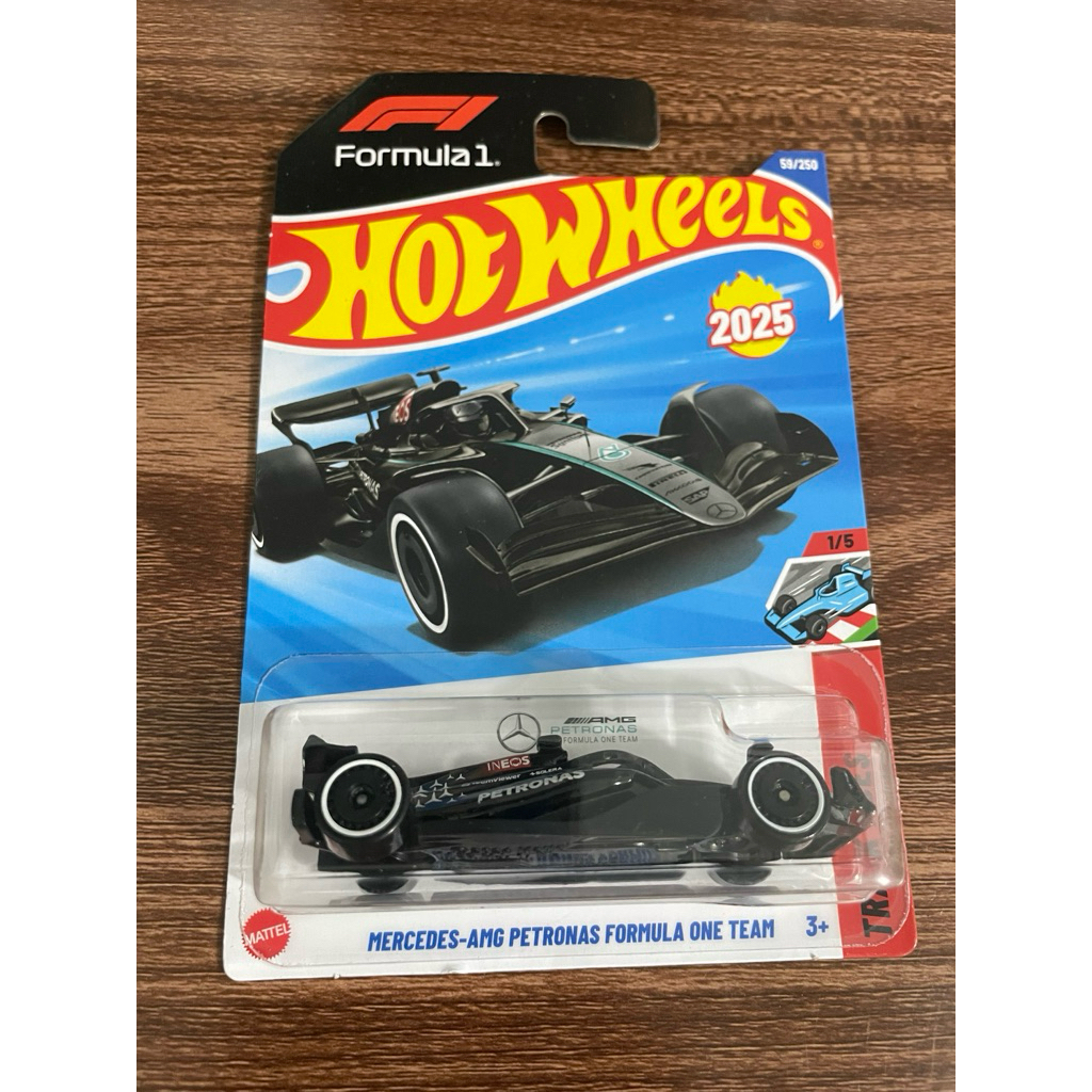 Xe mô hình Hot Wheels Formula 1 Mercedes-Benz AMG