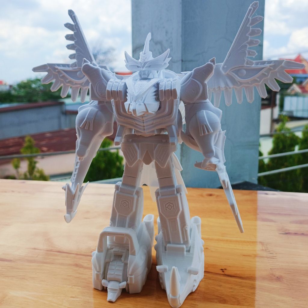 [Gaoranger] Phôi Mô Hình Gao Icarus in3d FDM.