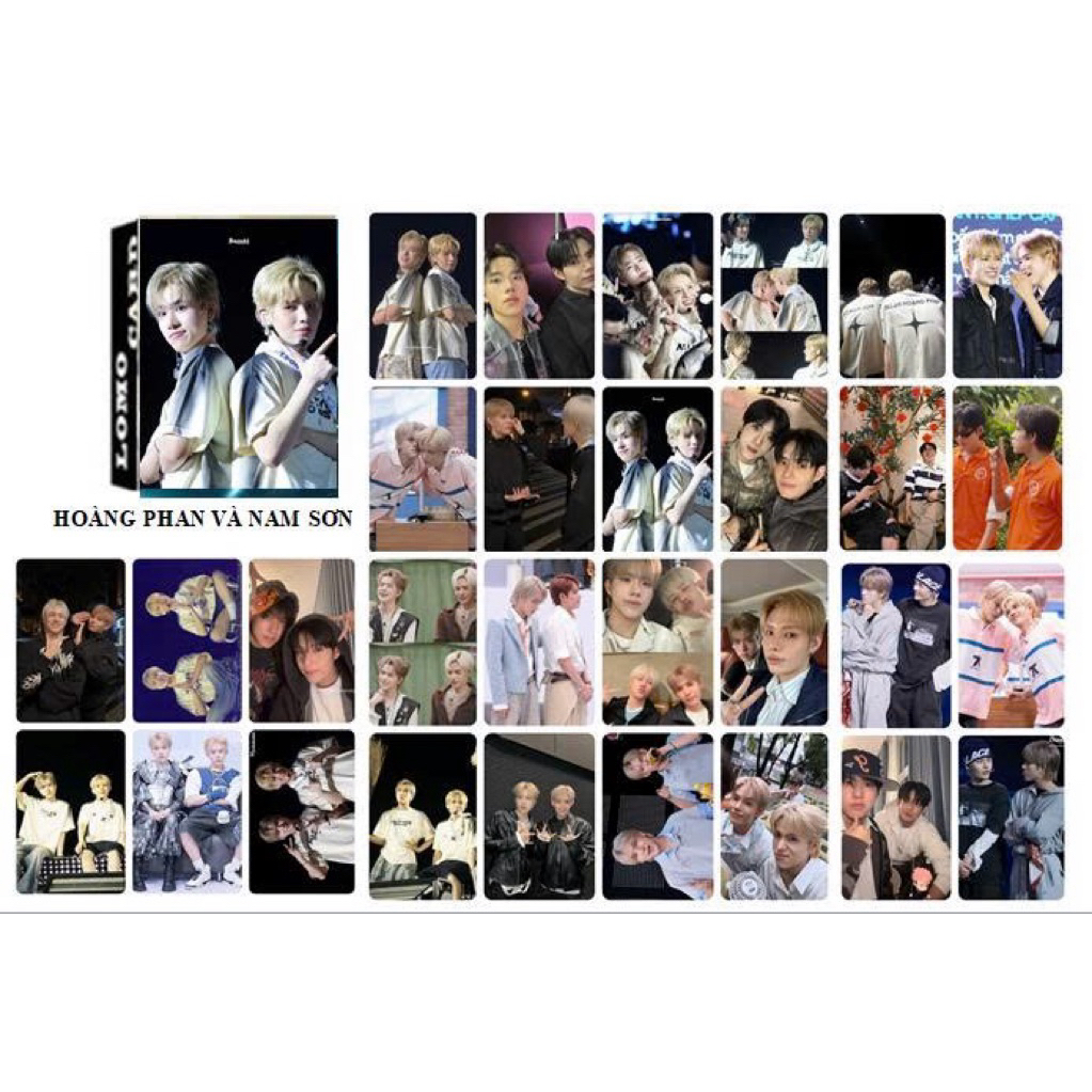 unoff combo 30 tấm ảnh bo góc in hình otp SơnDillan Đỗ Nam Sơn. &Dillan