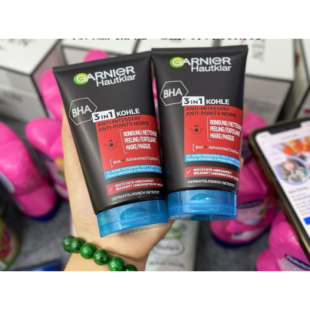 Sữa rửa mặt Garnier Đức