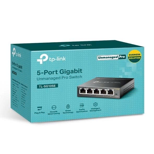 Switch 5port TP-Link TL-SG105E dòng smart
