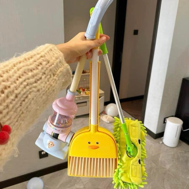 Bộ đồ chơi dụng cụ dọn dẹp cho bé đồ chơi zozo, Đồ chơi tập làm việc nhà cho bé trai bé gái