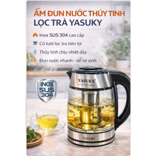 ẤM SIÊU TỐC YASUKY YK-319