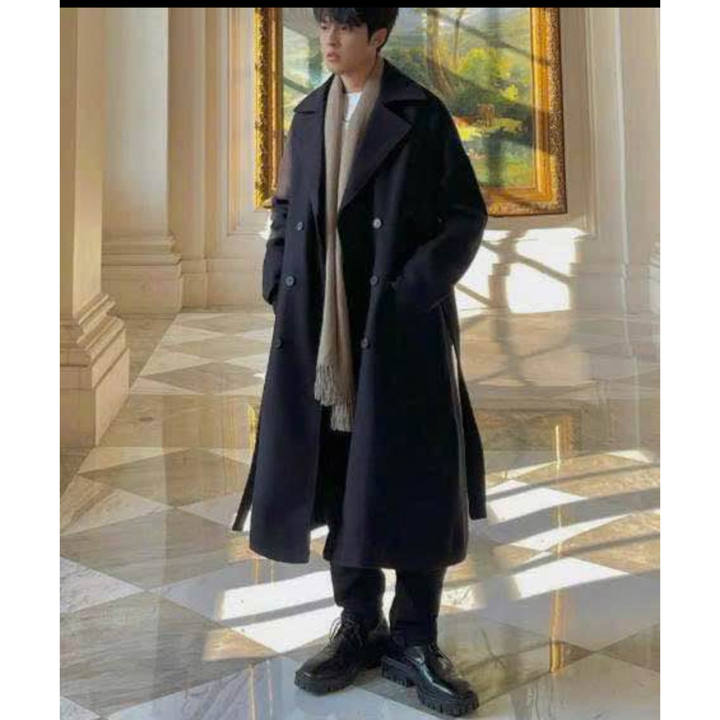Áo Khoác dạ dài nam , hàng QC older cao cấp