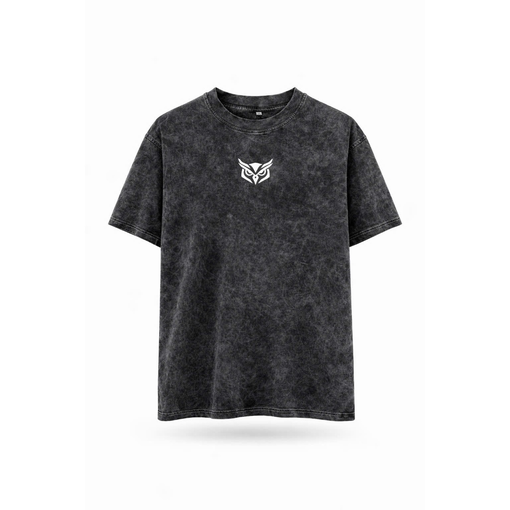 Áo Thun OWL DREAM VERTICAL STONE Tee Local Brand Acid Wash Form Boxy Cotton 250GSM Unisex
