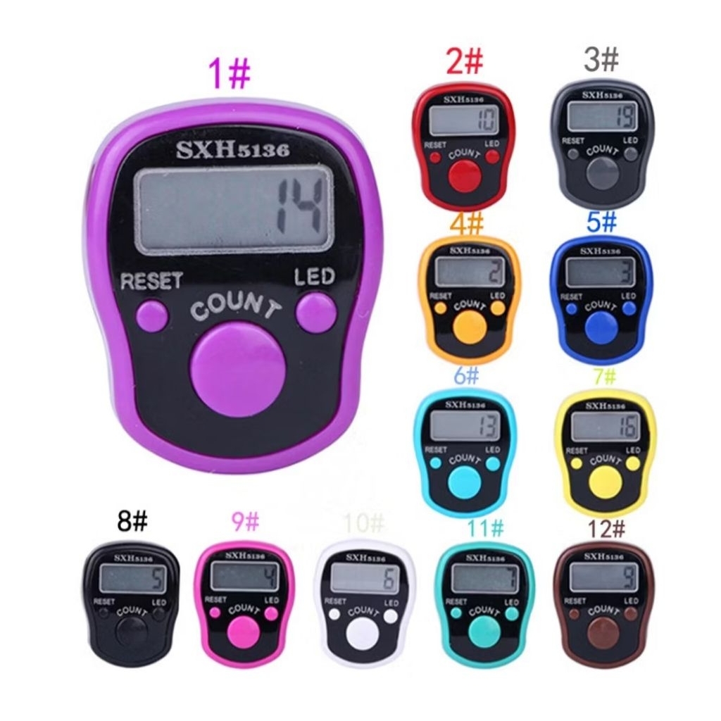 2 Máy đếm số lần niệm A DI ĐÀ PHẬT (có đèn led)