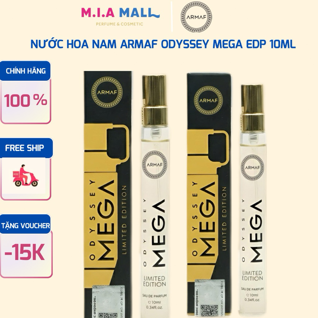 [Chính hãng fullseal] Nước hoa ARMAF Odyssey Mega 10ml