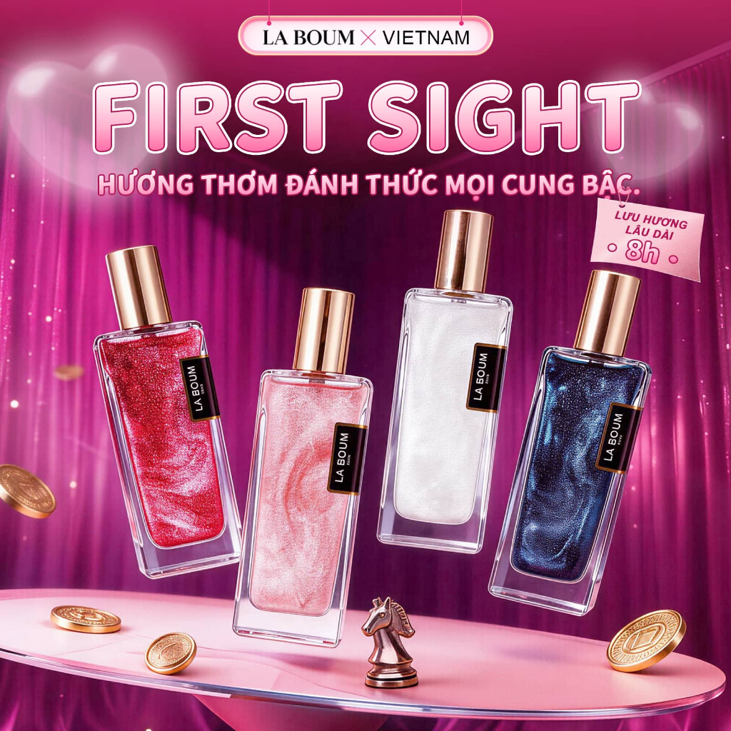 【Giao Hàng Hốa Tốc 2H】Nước Hoa Có Nhũ Unisex 50ml  LABOUM Lưu Hương LâuThơm Lâu 6-8 Giờ Đa Dạng MÙi