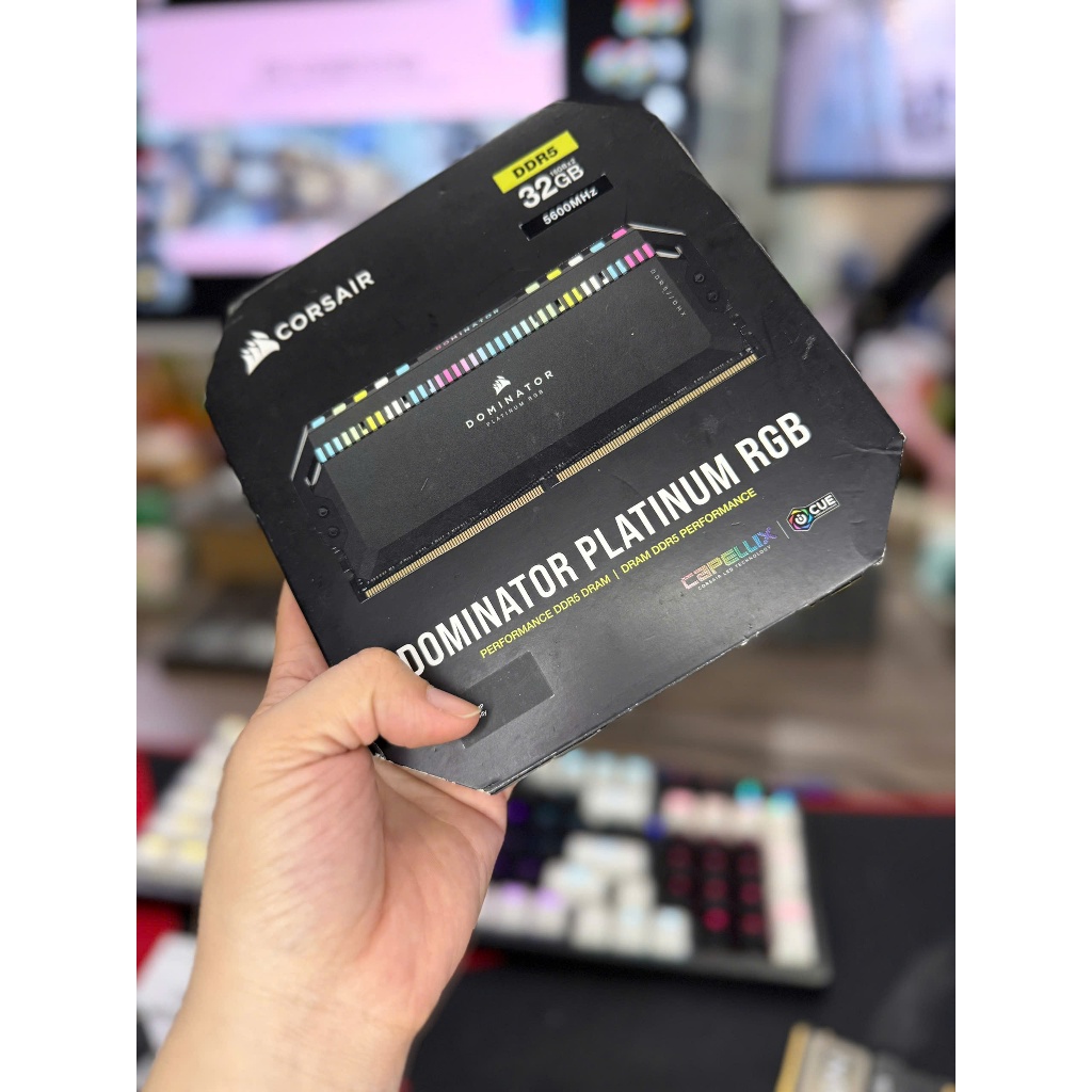 Kit Ram DDR4 32G(2X16) 3200Mhz3600Mhz | DDR5 Corsair Dominator RGB 64GB(2x32GB) | 32GB(2X16)5600Mhz