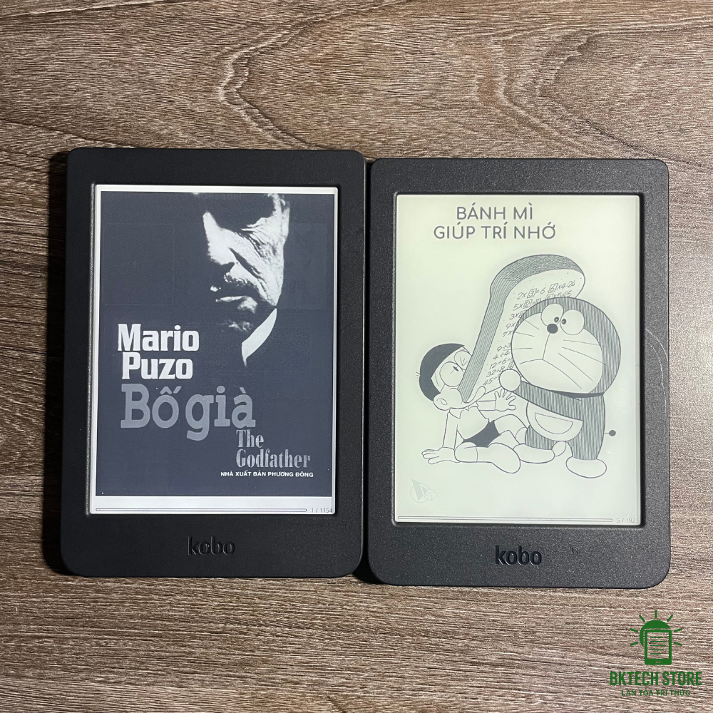 Máy đọc sách Kobo Nia 6 inch | Ebook Reader như Kindle | Đọc PDF EPUB | Màn hình E-Ink chống chói
