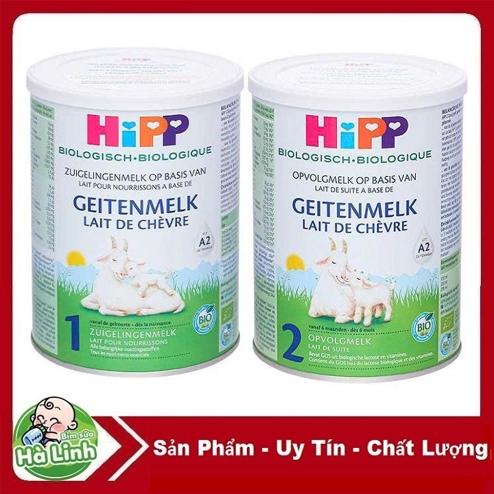 Sữa Hipp Dê Organic Số 1,2 hộp 400g.......