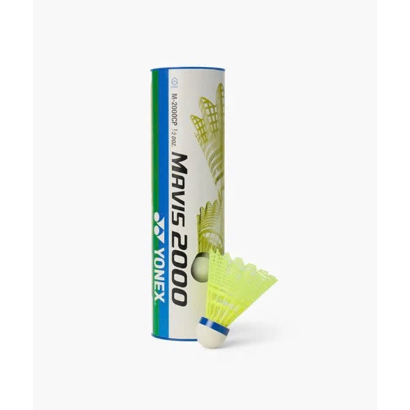 [1 Quả Lẻ] Cầu Lông Nhựa Yonex Mavis 2000 - Cầu Cao Cấp, Siêu Bền Bỉ, Công Nghệ Wing Rib Thế Hệ Mới