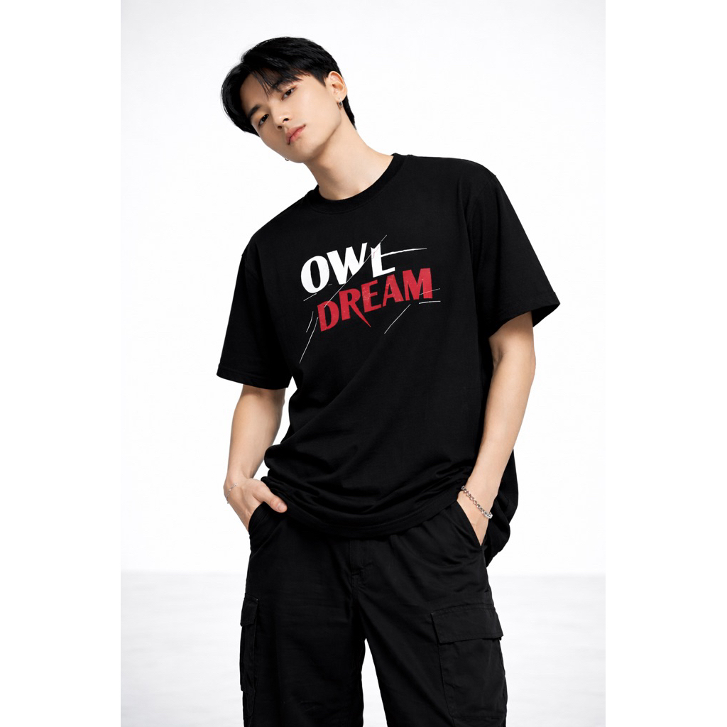 Áo Thun OWL DREAM NIGHT SIGNAL Tee Local Brand Form Boxy Cotton 250GSM Unisex