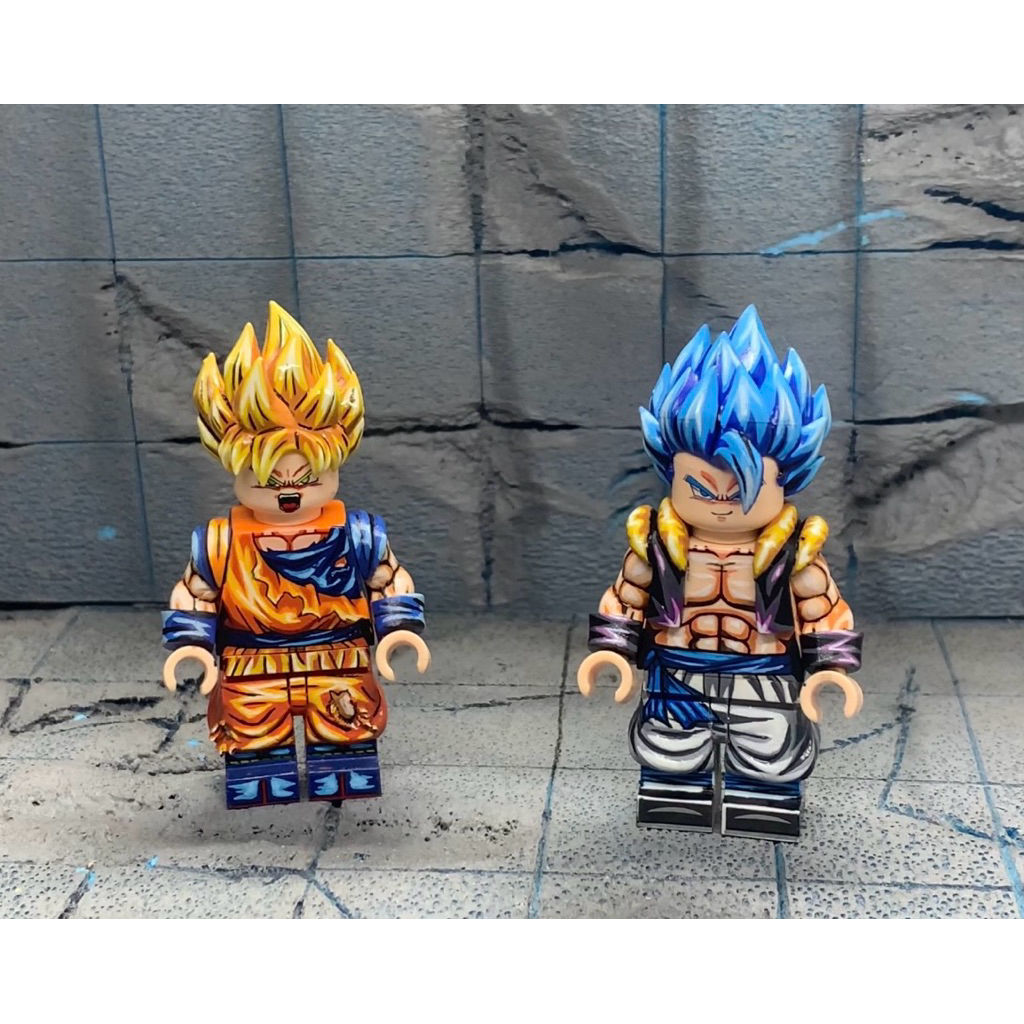 lego minifigure dragonball gogeta
