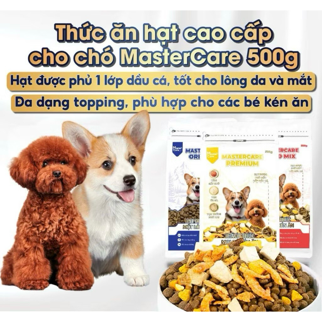 THỨC ĂN HẠT MASTERCARE FOR PET GOLD MIX