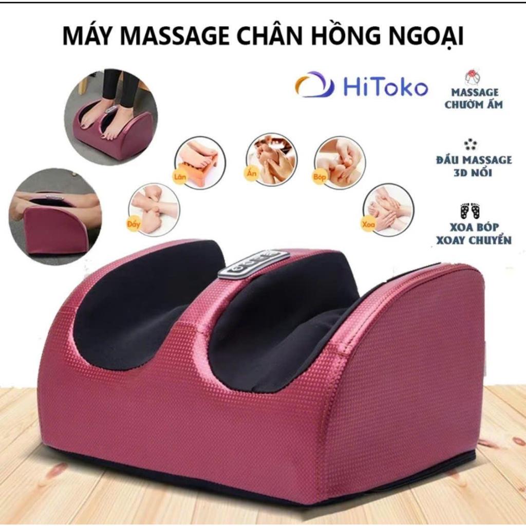 Máy massage chân đa năng - mát xa làm nóng xoa bóp chân, xoa bóp tay Massage ( 6 tháng bảo hành) maymatxa