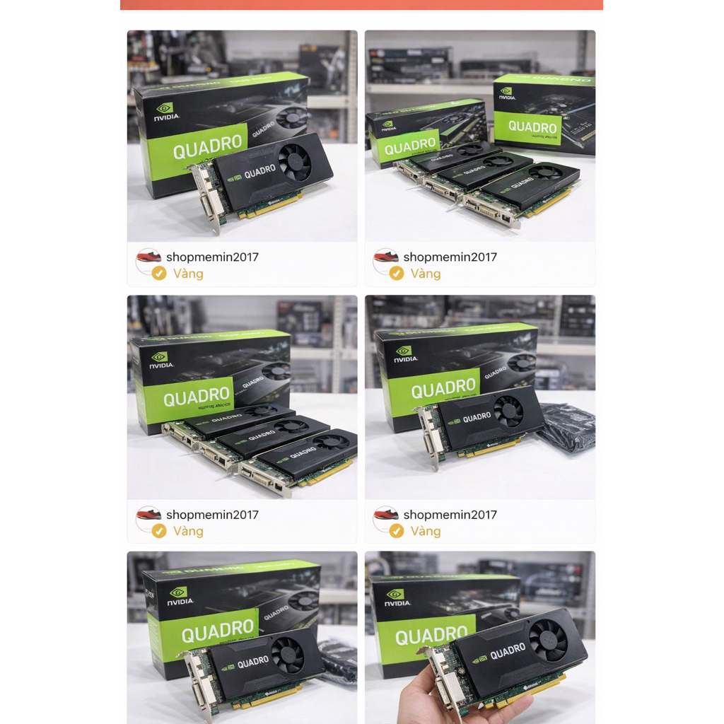 🔥 XẢ HÀNG VGA WORKSTATION – QUADRO K2200 4GB 🔥