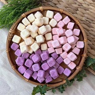 Sữa Chua Sấy Giòn Wakamono Organic 50g/gói, công nghệ sấy lạnh thăng hoa