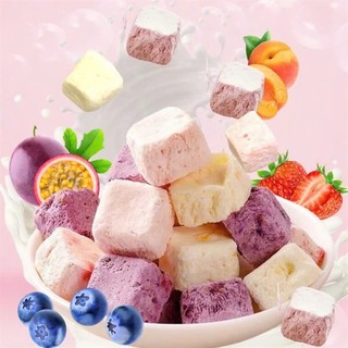 Sữa Chua Sấy Giòn Wakamono Organic 50g/gói, công nghệ sấy lạnh thăng hoa