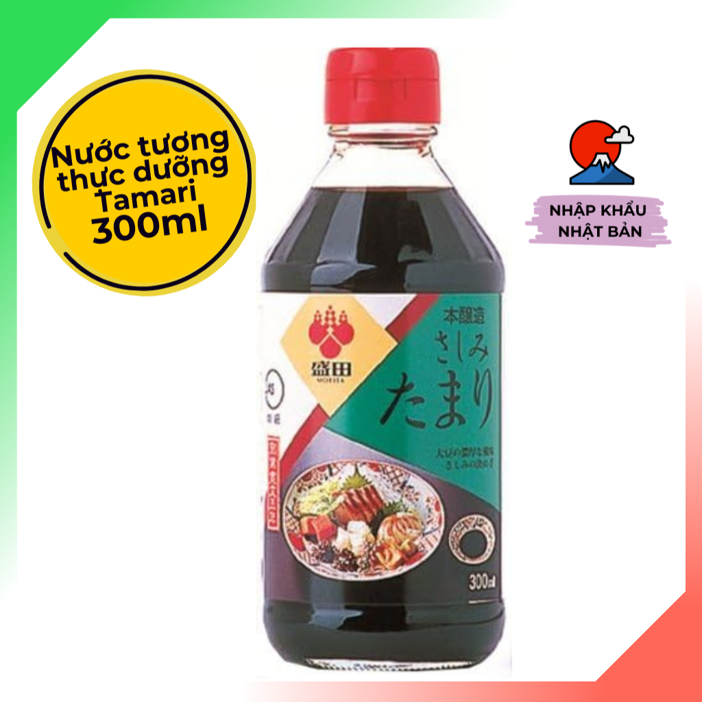 Nước Tương Tamari Shoyu thực dưỡng/ Nhập khẩu Nhật Bản/ Chai 300ml