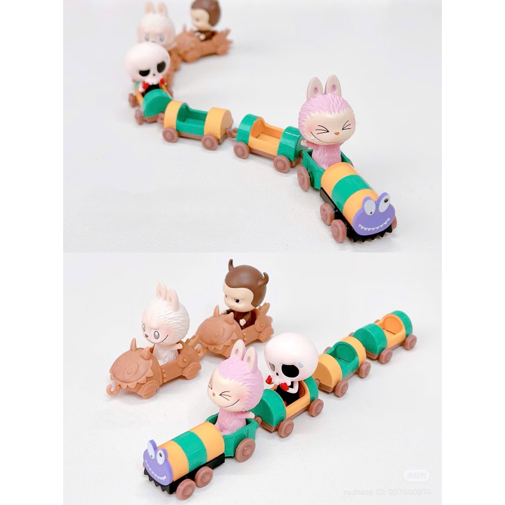 [CHÍNH HÃNG] Hộp mù ngẫu nhiên Blindbox THE MONSTERS Playing Games Series Scene Sets - labubu figuer