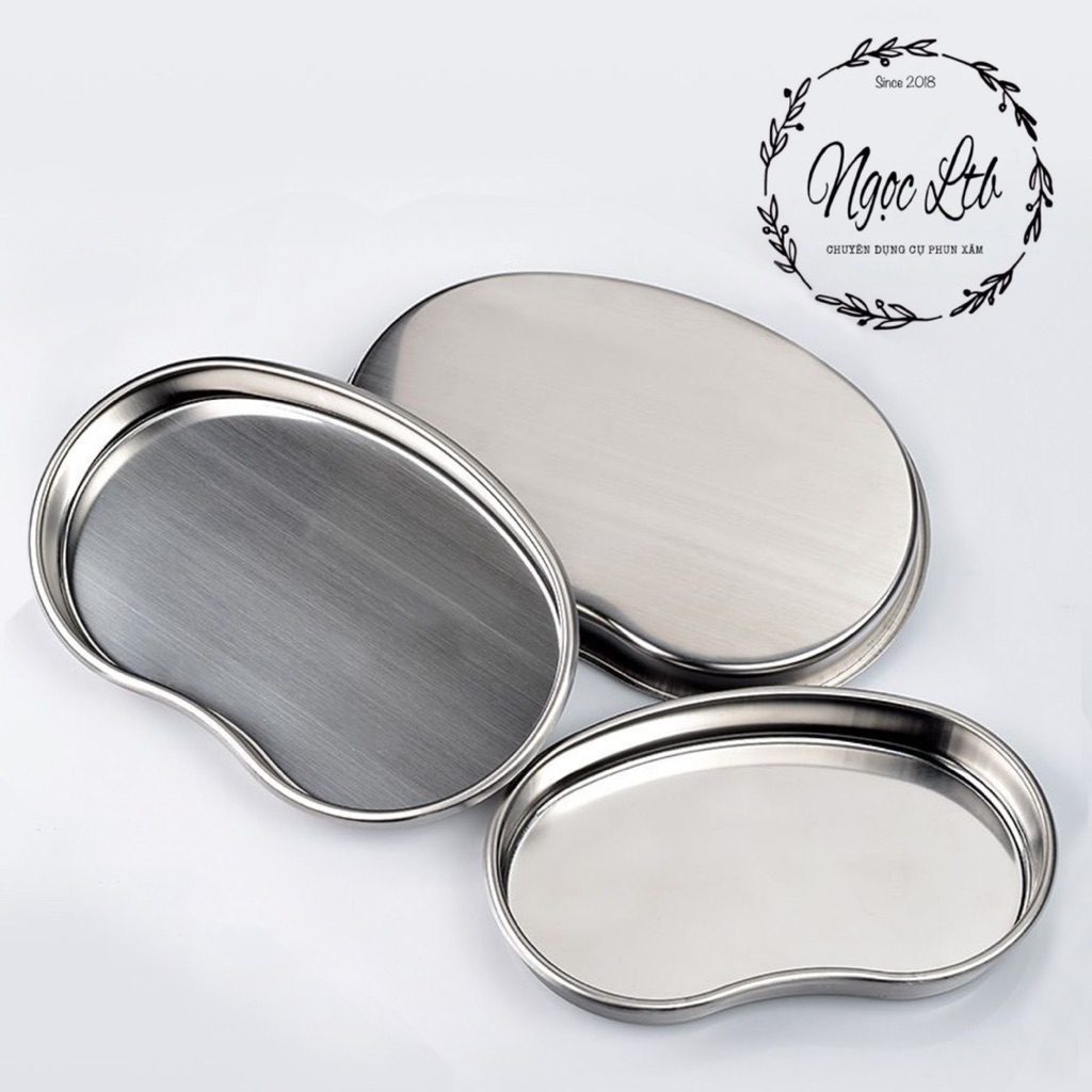 Khay inox hạt đậu (SML)