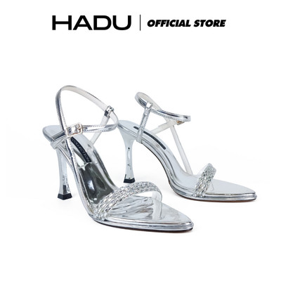 Cao Gót Nữ Đính Đá 9P Quai Ngang HADU MM958 Sang Trọng Thanh Lịch Bảo Hành 12T