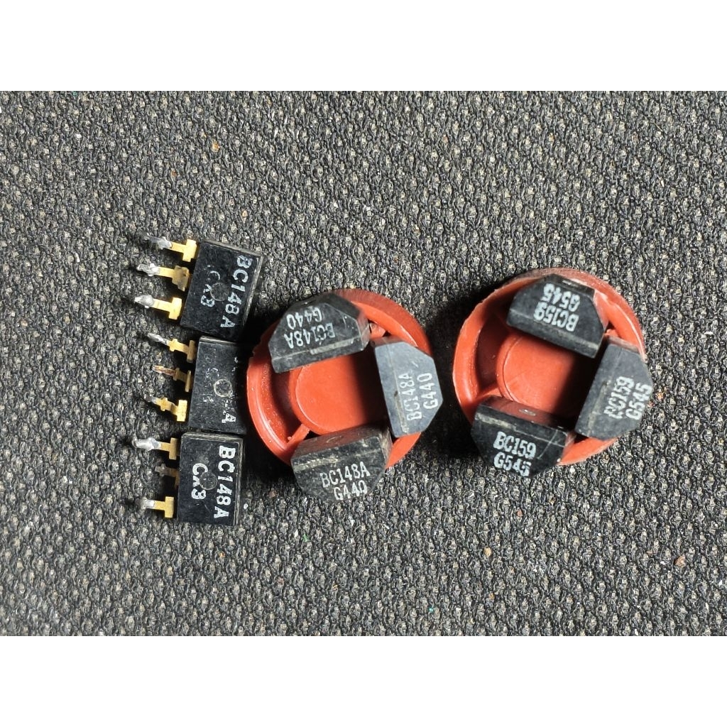 Philips NPN transistor BC148A, PNP159 PNP transistor tháo máy