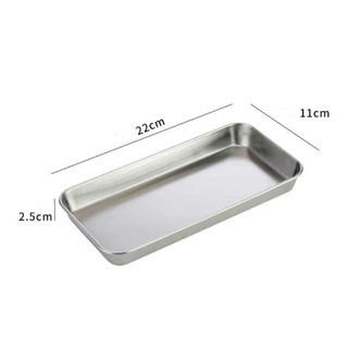 Khay inox hcn, lòng sâu