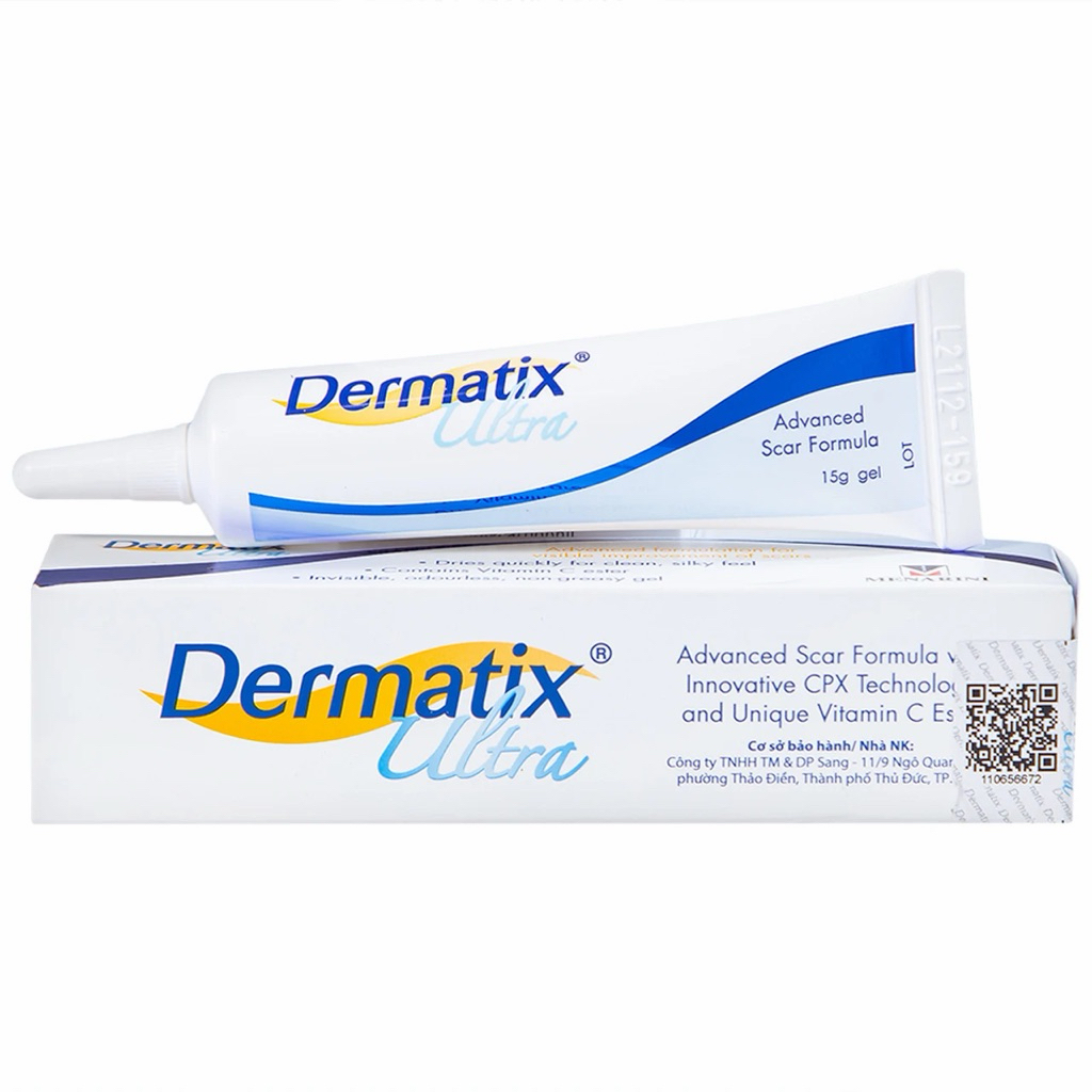 Gel hỗ trợ làm giảm sẹo DERMATIX ULTRA (Tuýp 15g)