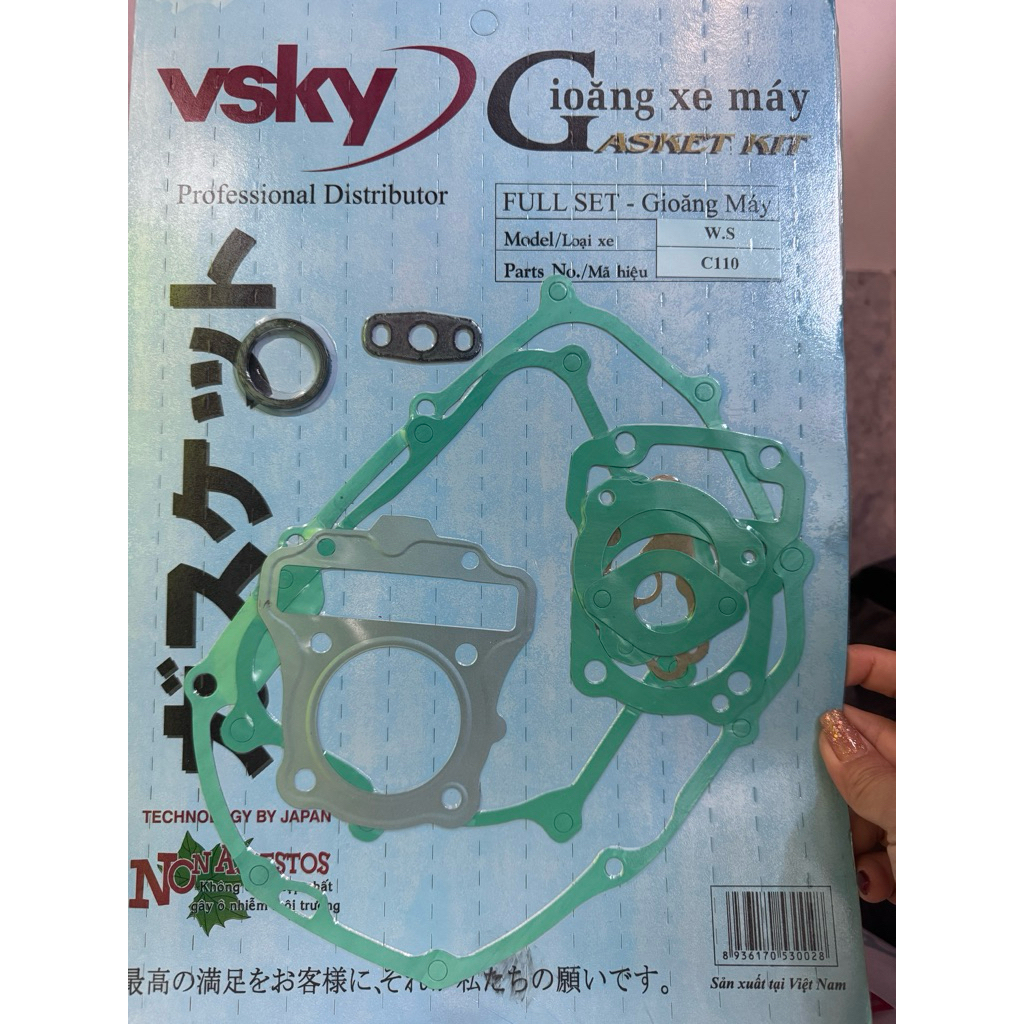 Bộ ron máy xe Wave S110/RSX110