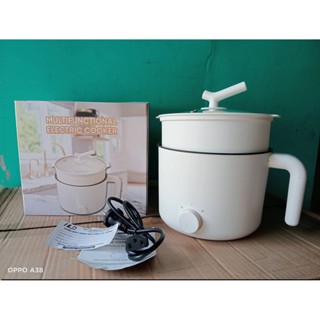 Nồi lẩu điện 2tầng kèm xửng hấp