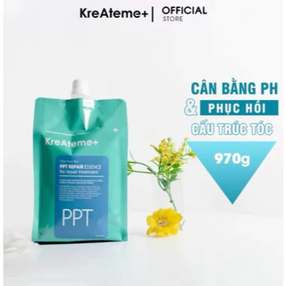 Kem uốn tóc ép tóc Dập 𝐊𝐫𝐞𝐀𝐭𝐞𝐦𝐞 970g , kem hấp tóc cho Salon