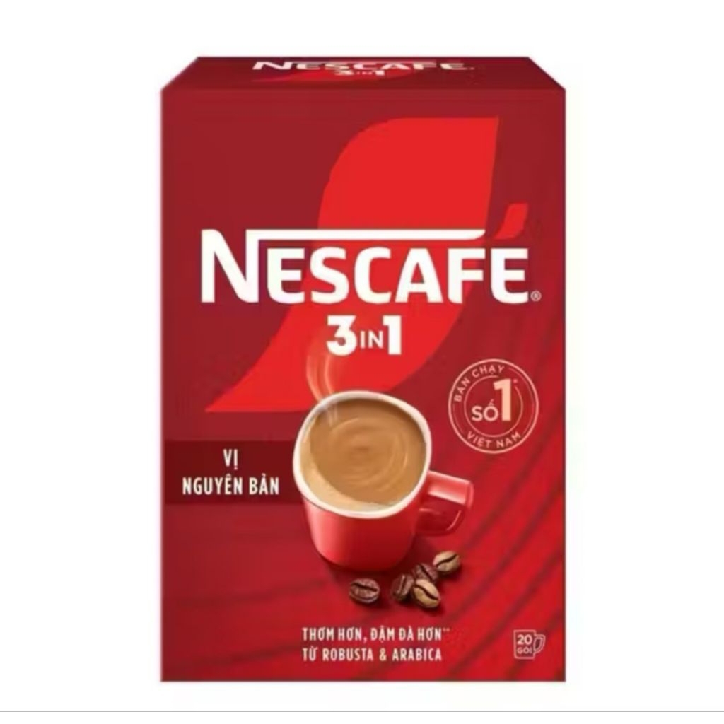 NesCafe 3in1 vị nguyên bản date 2/2027